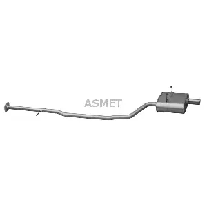 Zadnji izduvni lonac ASMET ASM12.019 IC-A112E6