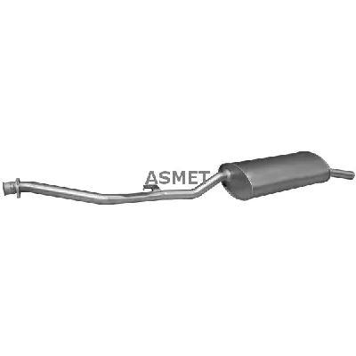 Zadnji izduvni lonac ASMET ASM12.021 IC-9BB77C