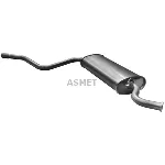 Zadnji izduvni lonac ASMET ASM16.019 IC-289197