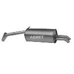 Zadnji izduvni lonac ASMET ASM21.028 IC-AACCBF