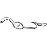 Zadnji izduvni lonac BOSAL BOS105-119 IC-454089