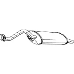 Zadnji izduvni lonac BOSAL BOS115-505 IC-9FD628