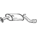 Zadnji izduvni lonac BOSAL BOS128-003 IC-C7011B
