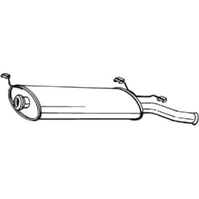 Zadnji izduvni lonac BOSAL BOS135-005 IC-9E4FF2