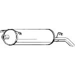 Zadnji izduvni lonac BOSAL BOS135-037 IC-434358