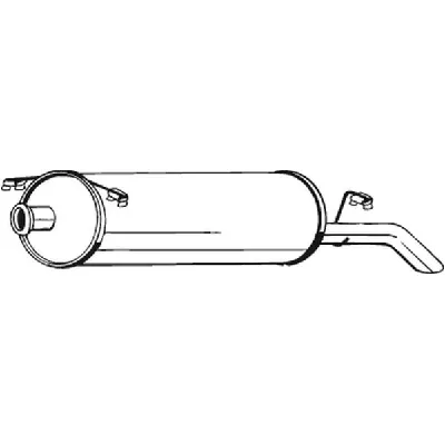 Zadnji izduvni lonac BOSAL BOS135-037 IC-434358