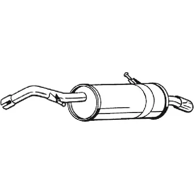 Zadnji izduvni lonac BOSAL BOS135-043 IC-B8B1D3