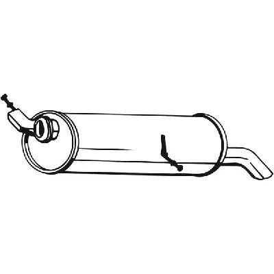 Zadnji izduvni lonac BOSAL BOS135-075 IC-C5A2D5