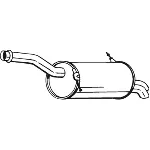 Zadnji izduvni lonac BOSAL BOS135-083 IC-C5A2D8