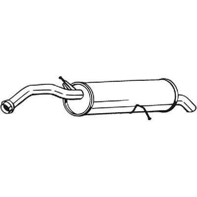 Zadnji izduvni lonac BOSAL BOS135-093 IC-C7011D