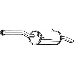 Zadnji izduvni lonac BOSAL BOS135-097 IC-G0QQ9O