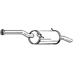 Zadnji izduvni lonac BOSAL BOS135-101 IC-C5D3AE