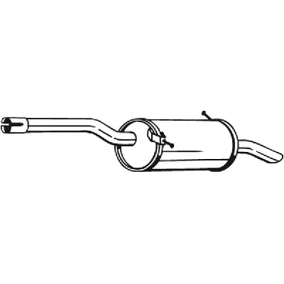 Zadnji izduvni lonac BOSAL BOS135-103 IC-C5D3AF