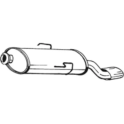 Zadnji izduvni lonac BOSAL BOS135-215 IC-434345