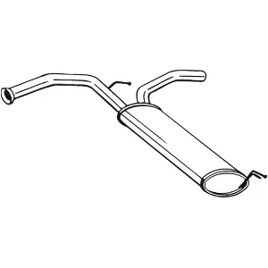 Zadnji izduvni lonac BOSAL BOS135-247 IC-G08U52