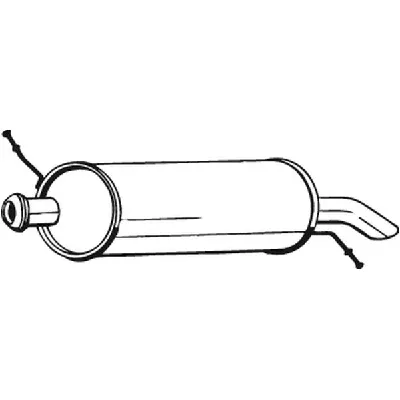 Zadnji izduvni lonac BOSAL BOS135-545 IC-9DBE93