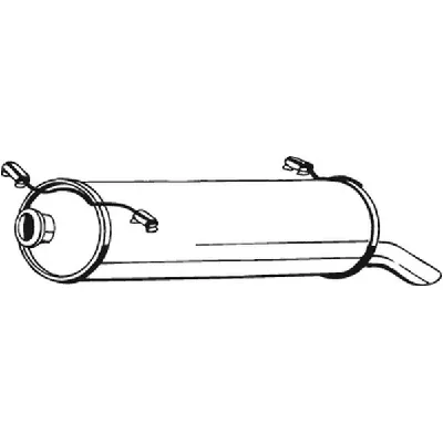 Zadnji izduvni lonac BOSAL BOS135-697 IC-434351