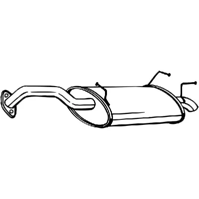 Zadnji izduvni lonac BOSAL BOS145-115 IC-B8B1DF