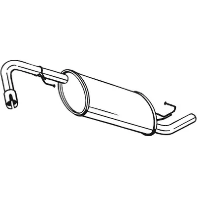 Zadnji izduvni lonac BOSAL BOS145-231 IC-D3C8B6