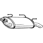 Zadnji izduvni lonac BOSAL BOS145-603 IC-B01C74