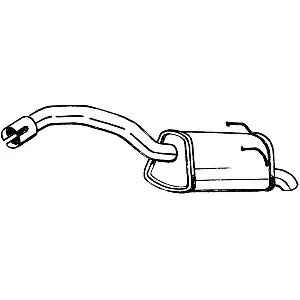 Zadnji izduvni lonac BOSAL BOS148-203 IC-G0TNPD