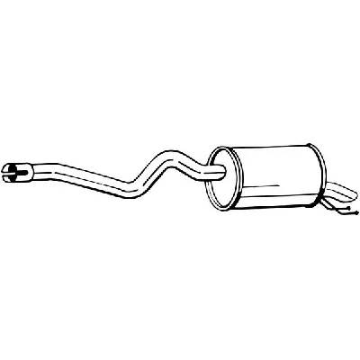 Zadnji izduvni lonac BOSAL BOS148-205 IC-G0X2AM