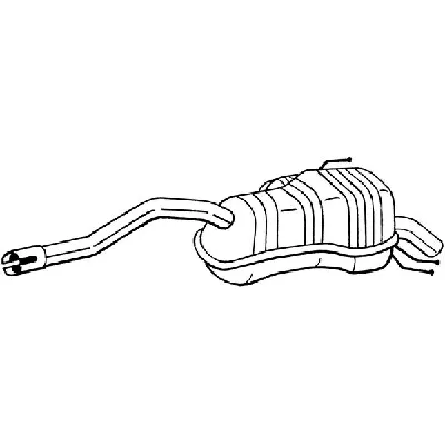 Zadnji izduvni lonac BOSAL BOS148-213 IC-G0U1Y8