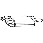 Zadnji izduvni lonac BOSAL BOS154-153 IC-9DBE99