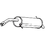 Zadnji izduvni lonac BOSAL BOS154-499 IC-G08U55