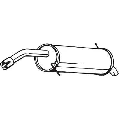 Zadnji izduvni lonac BOSAL BOS154-499 IC-G08U55