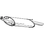 Zadnji izduvni lonac BOSAL BOS154-955 IC-434633