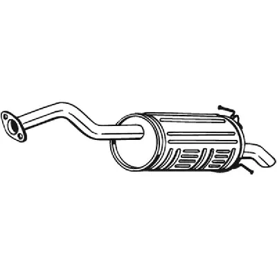 Zadnji izduvni lonac BOSAL BOS163-055 IC-C5D3B1