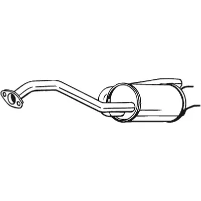 Zadnji izduvni lonac BOSAL BOS163-057 IC-C5D3B2