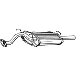 Zadnji izduvni lonac BOSAL BOS163-157 IC-9BBF19