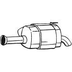 Zadnji izduvni lonac BOSAL BOS165-023 IC-C70121