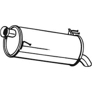 Zadnji izduvni lonac BOSAL BOS165-037 IC-D462FD