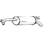 Zadnji izduvni lonac BOSAL BOS169-045 IC-C5A2E0