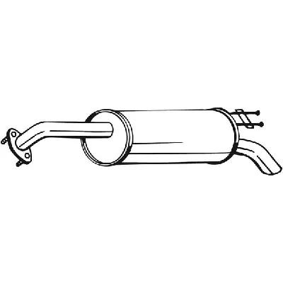 Zadnji izduvni lonac BOSAL BOS169-045 IC-C5A2E0