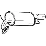Zadnji izduvni lonac BOSAL BOS171-055 IC-F4DE40