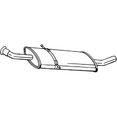 Zadnji izduvni lonac BOSAL BOS175-013 IC-C40742