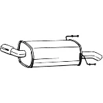 Zadnji izduvni lonac BOSAL BOS185-131 IC-BC0322