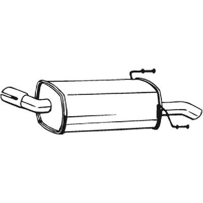 Zadnji izduvni lonac BOSAL BOS185-131 IC-BC0322