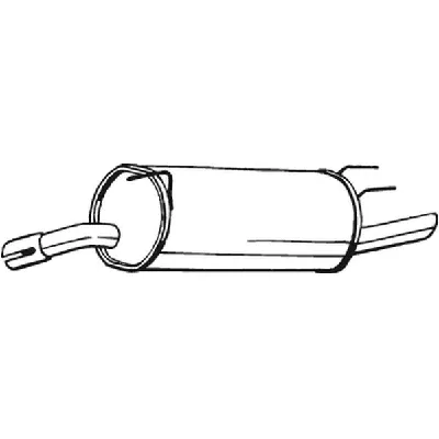 Zadnji izduvni lonac BOSAL BOS185-157 IC-A3D851