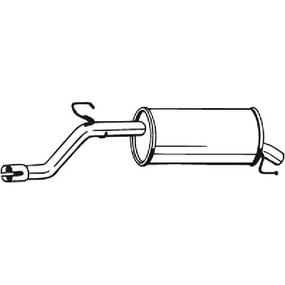 Zadnji izduvni lonac BOSAL BOS185-189 IC-C5A2E3