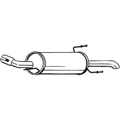 Zadnji izduvni lonac BOSAL BOS185-445 IC-545337