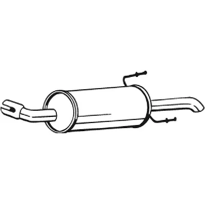 Zadnji izduvni lonac BOSAL BOS185-473 IC-B664D9