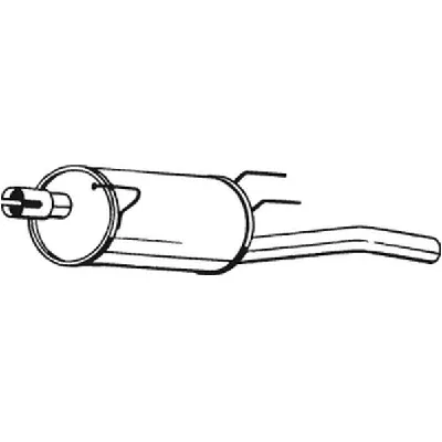 Zadnji izduvni lonac BOSAL BOS185-637 IC-B8B21A