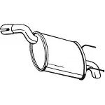 Zadnji izduvni lonac BOSAL BOS185-675 IC-C40751