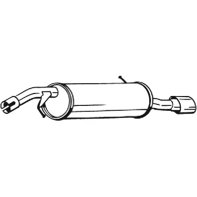 Zadnji izduvni lonac BOSAL BOS190-087 IC-C40761