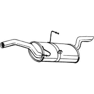 Zadnji izduvni lonac BOSAL BOS190-101 IC-AB730D